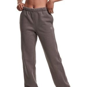 Champion Women's Gray Reverse Weave Vintage-dye Boyfriend Sweatpants